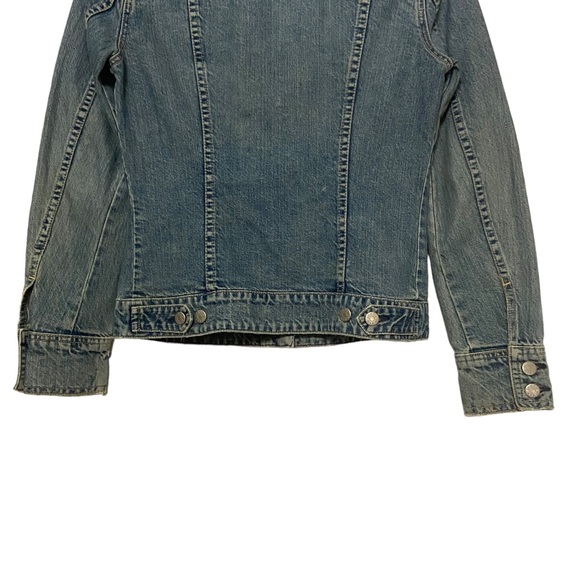 J Crew Vintage Washed Denim Jean Trucker Jacket - Picture 11 of 16